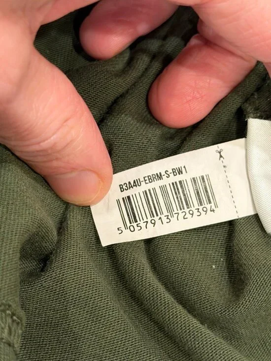 Gymshark Training Long Sleeve Top - Deep Olive Green - Small - Picture 8 of 12